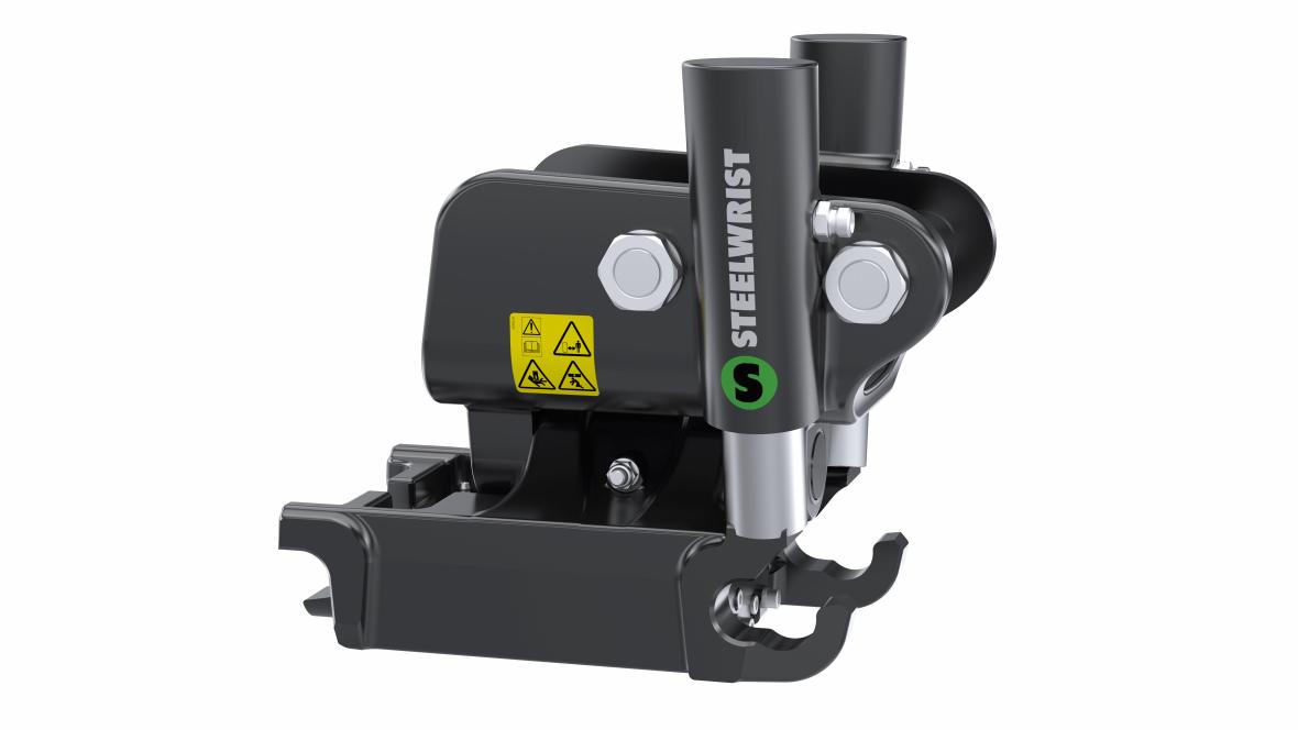 steelwrist kantelstuk voor minigraafmachines
