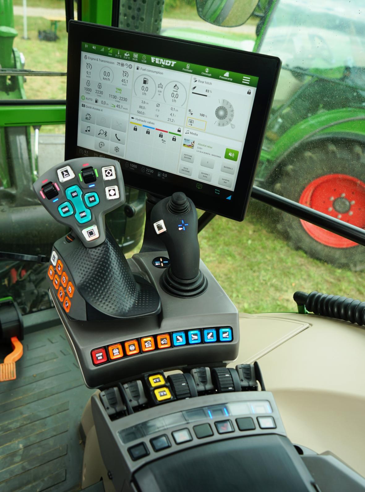 Fendt one scherm
