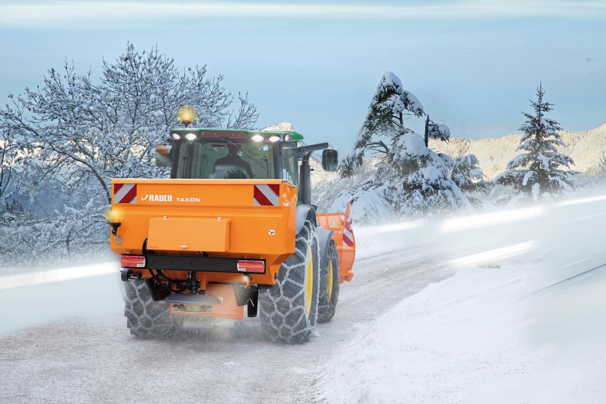 Rauch Taxon 25.1 strooier voor gladheidsbestrijding