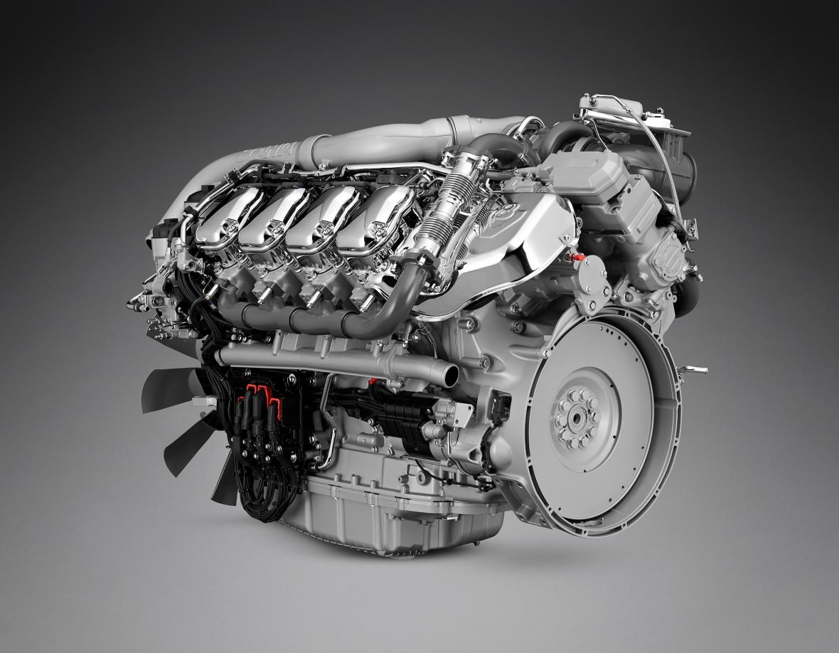 Scania V8 motor 