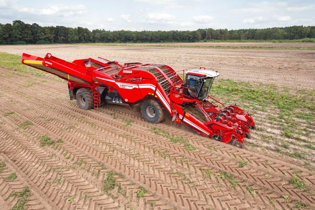 Grimme ventor aardappelrooier