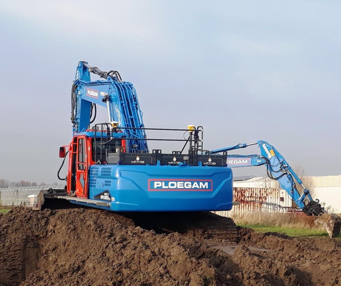 in bedrijfsstelling Doosan DX 30 electric