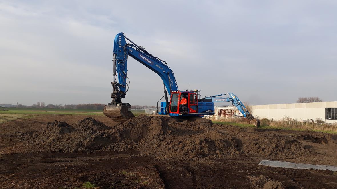 in bedrijfsstelling Doosan 30 DX electric