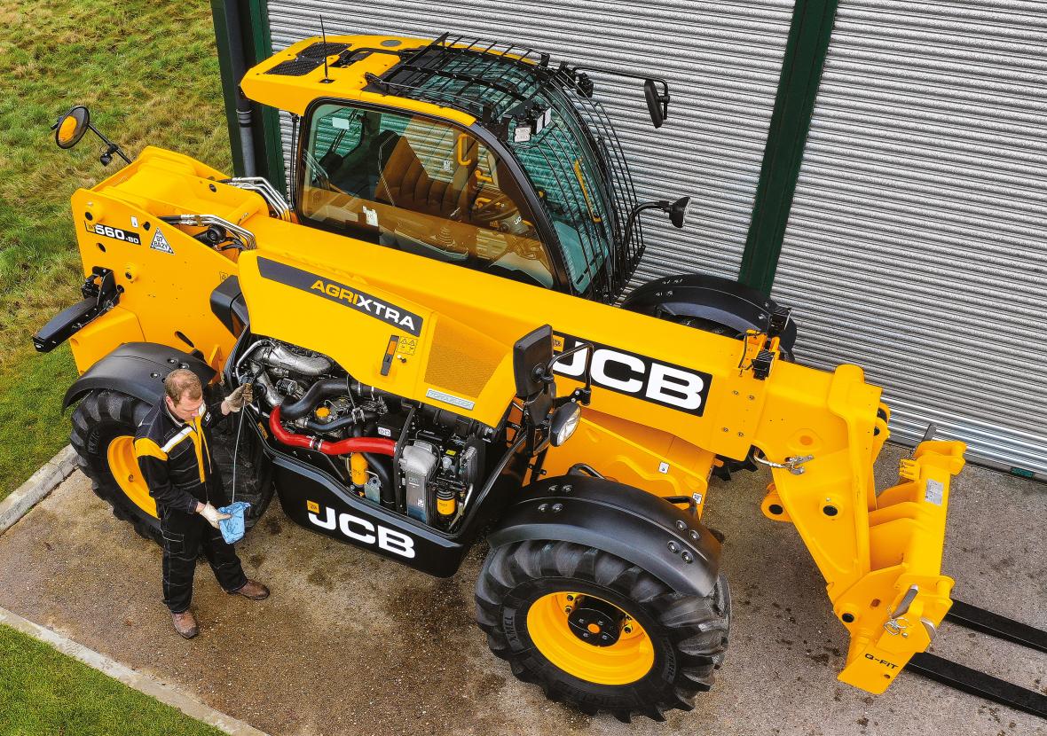 JCB Stage V verreiker Agri