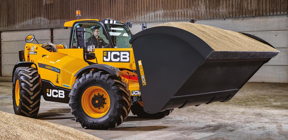 JCB verreiker Stage V Agri