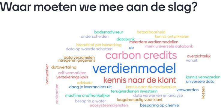 Wordcloud Verdienkansen data