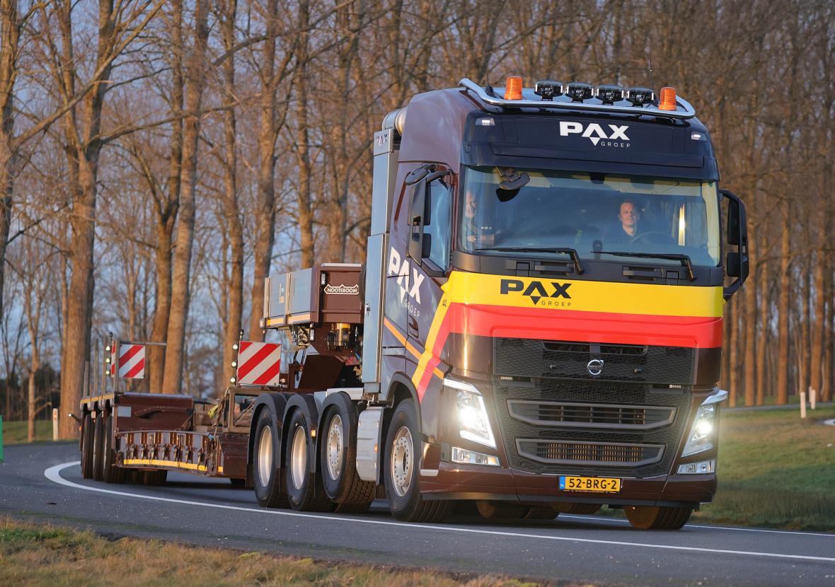 zwaar transport met Volvo FH