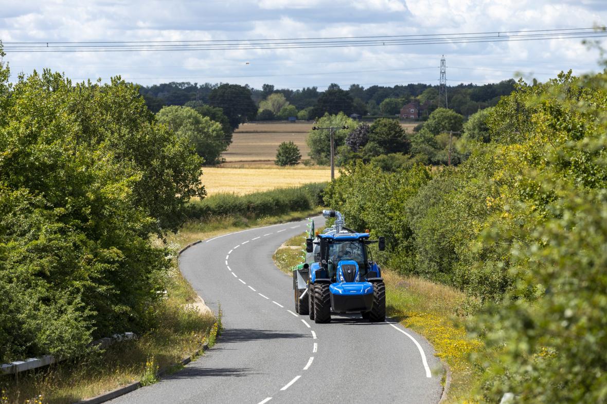 new holland T6 biomethaan