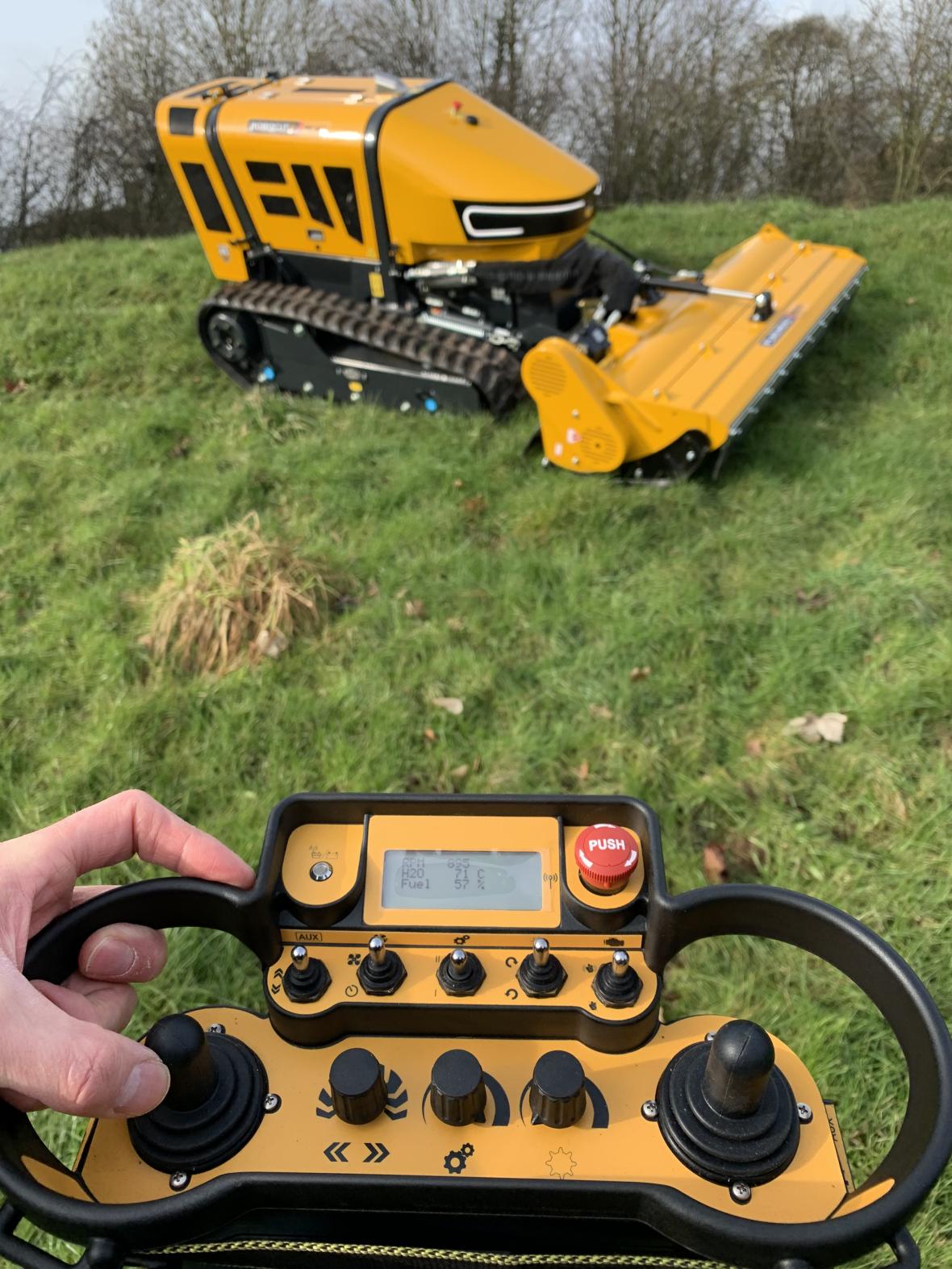 robocut afstandsbediening