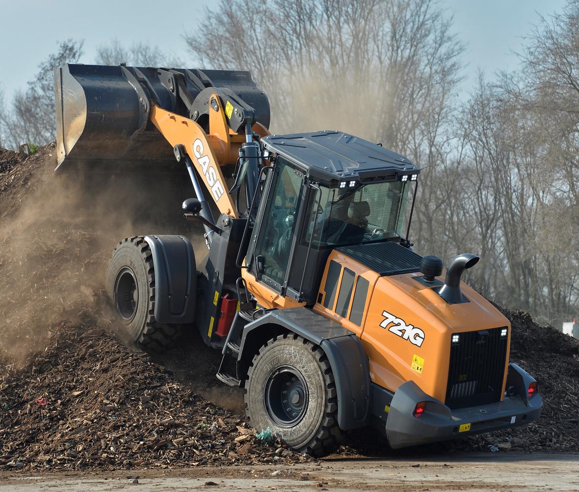 Case 721 G serie Stage V wiellader 