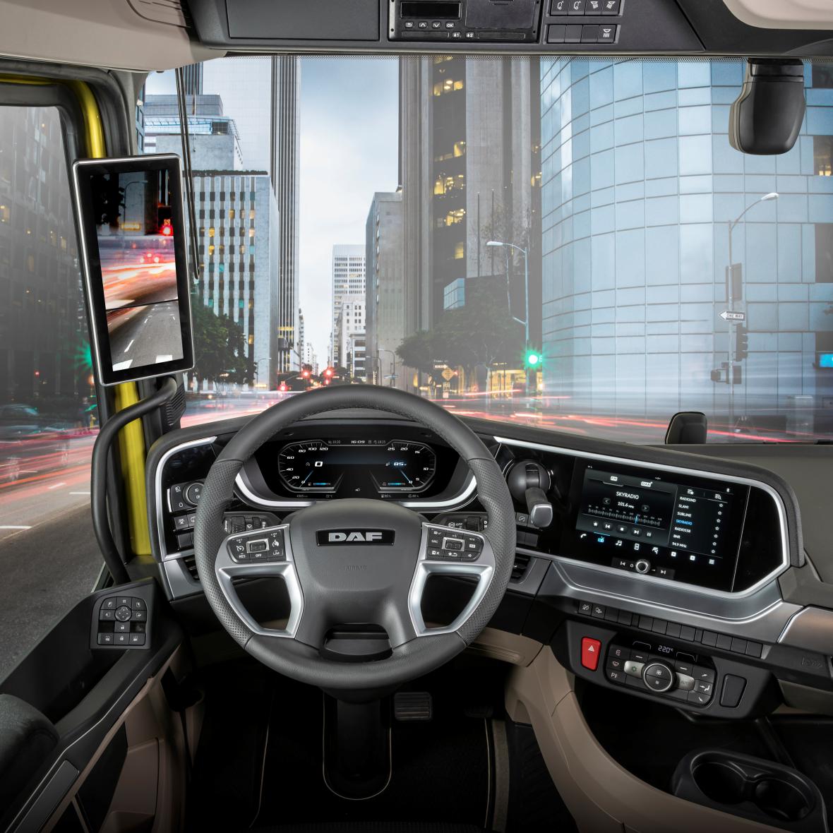 DAF dashboard nieuwe XF, XG trucks 2021