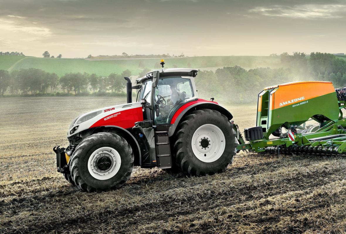 Steyr Terrus gen II zaaien