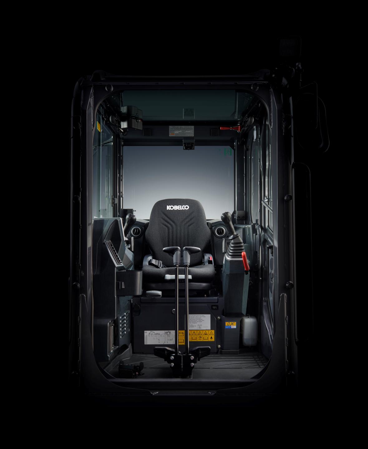 cabine kobelco minigraafmachine