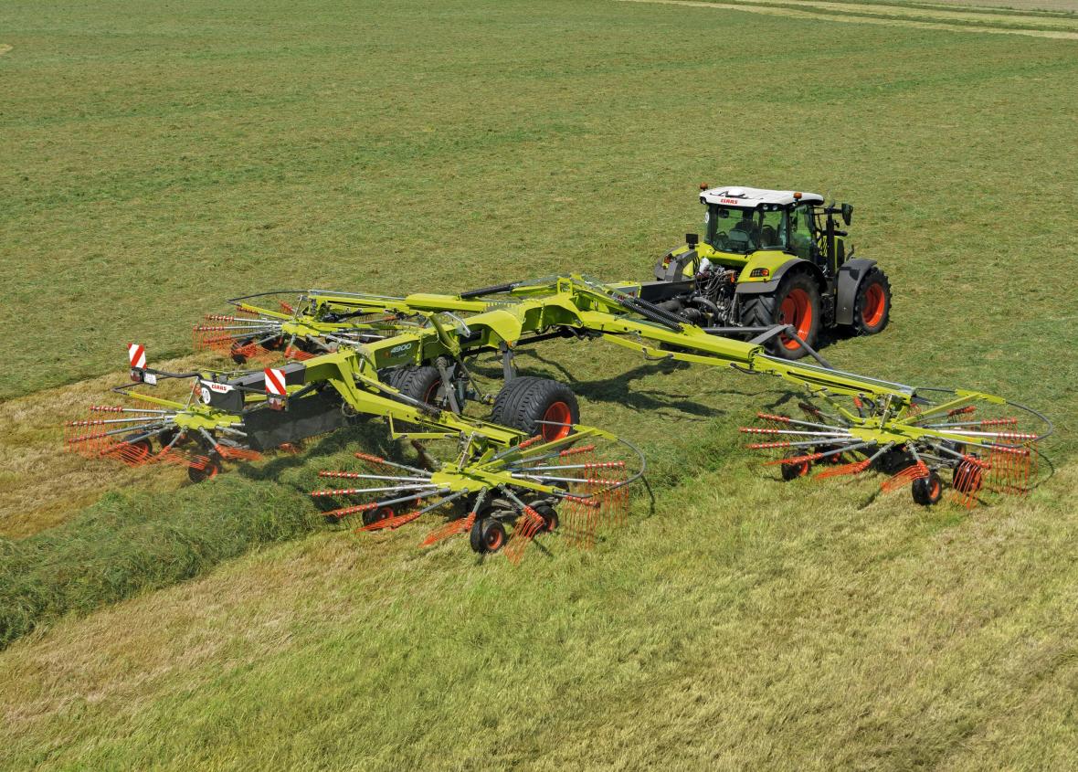 Claas liner vier elements hark