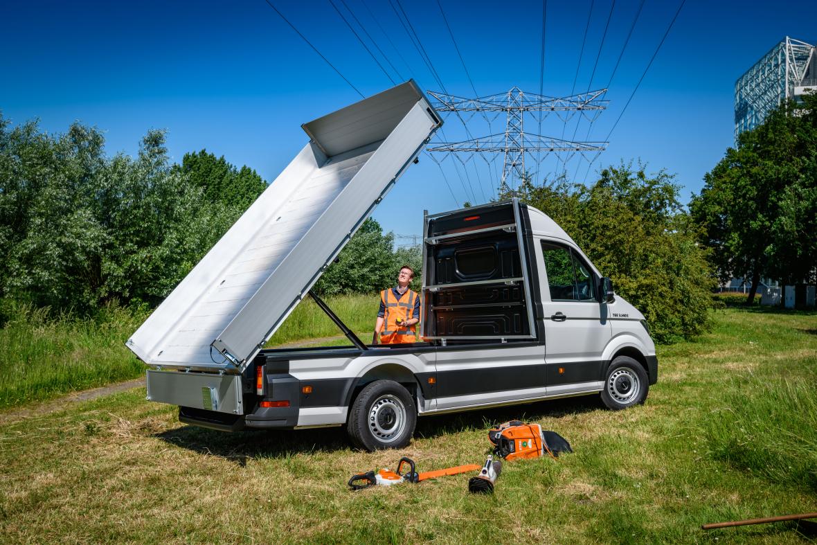 MAN eGTE eleltrische kipwagen