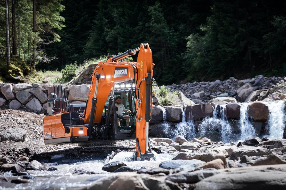 Doosan DX graafmachine