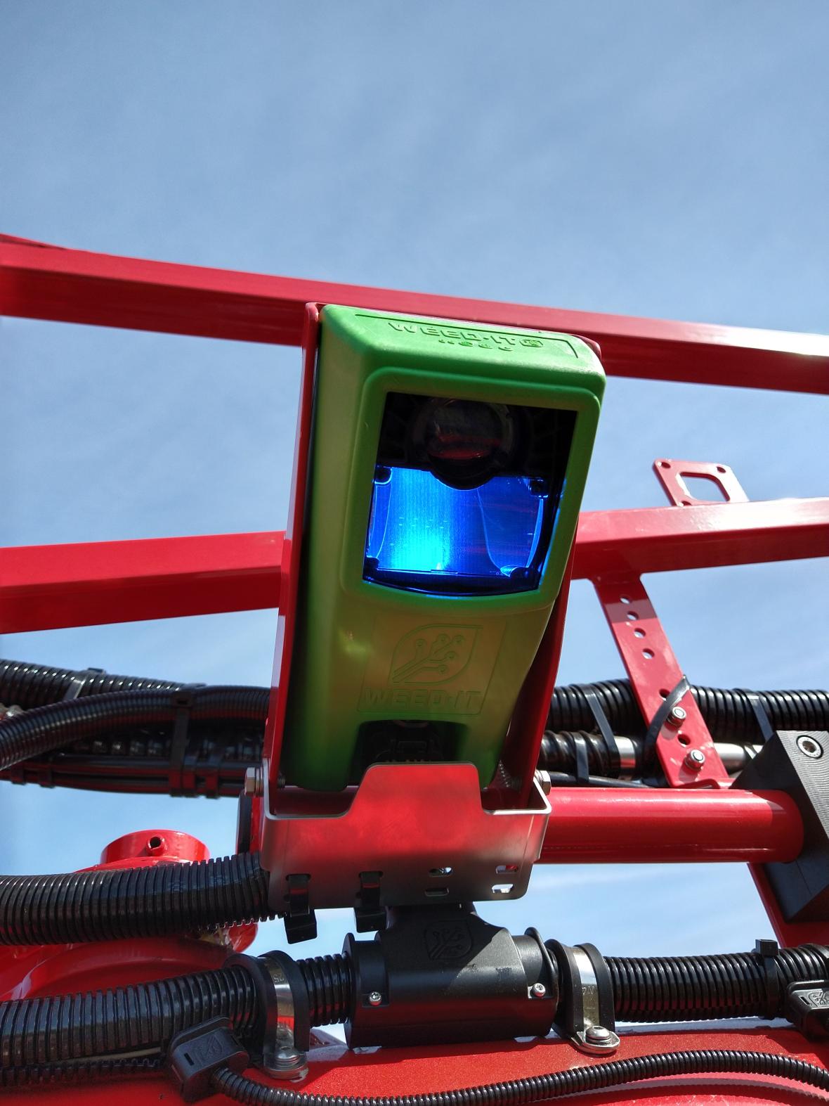 Camera Weed It op Agrifac spuit