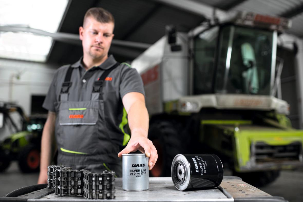 claas silverline onderdelen