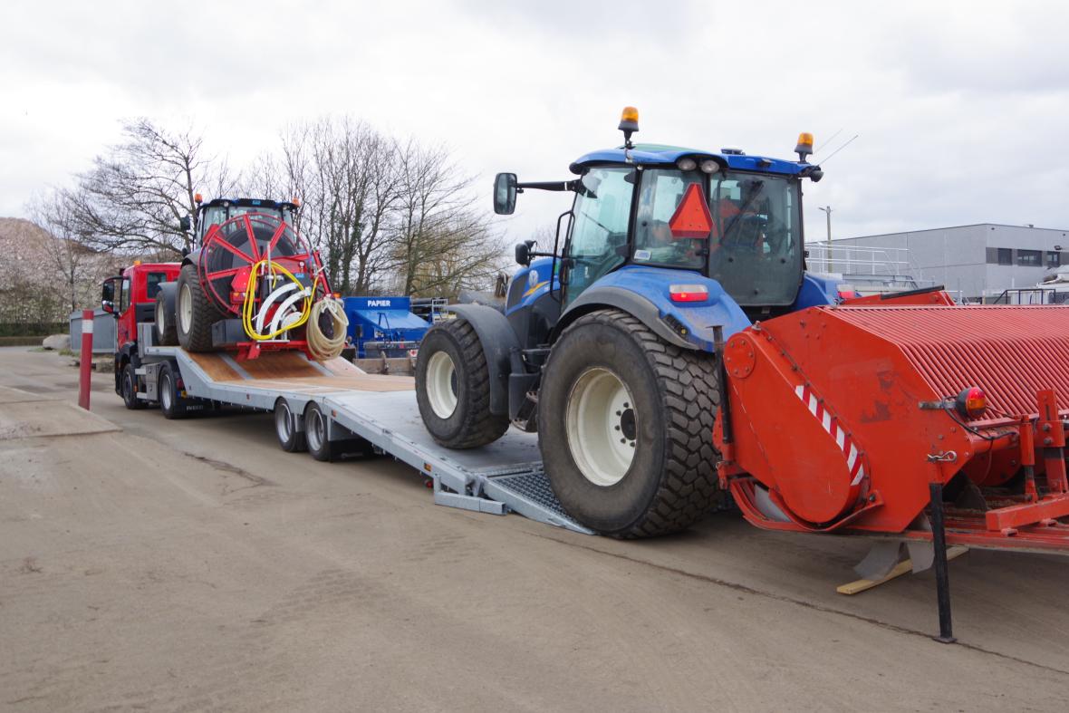 veldhuizen aanhanger voor Iveco Shortturn