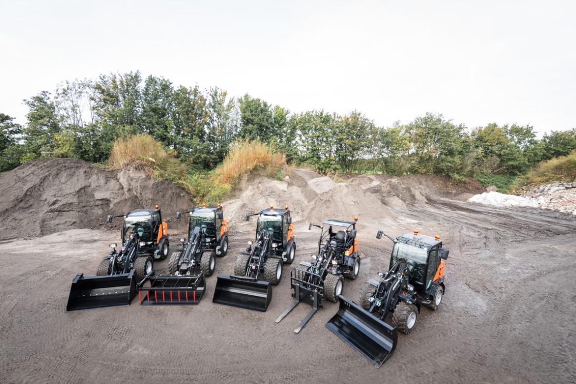 Doosan compacte wielladers made by Tobroco Giant 