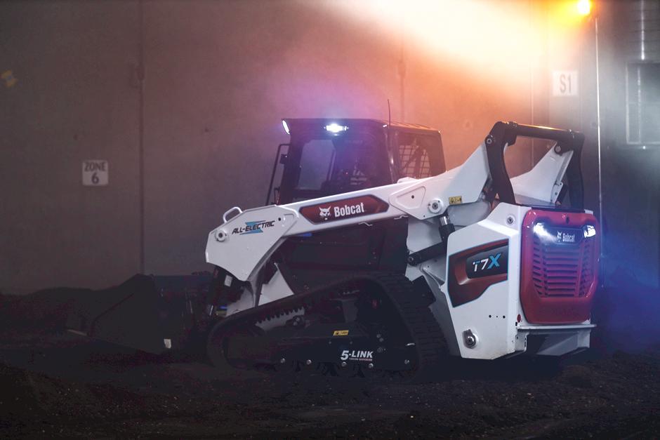 Elektrische Bobcat T7x schranklader