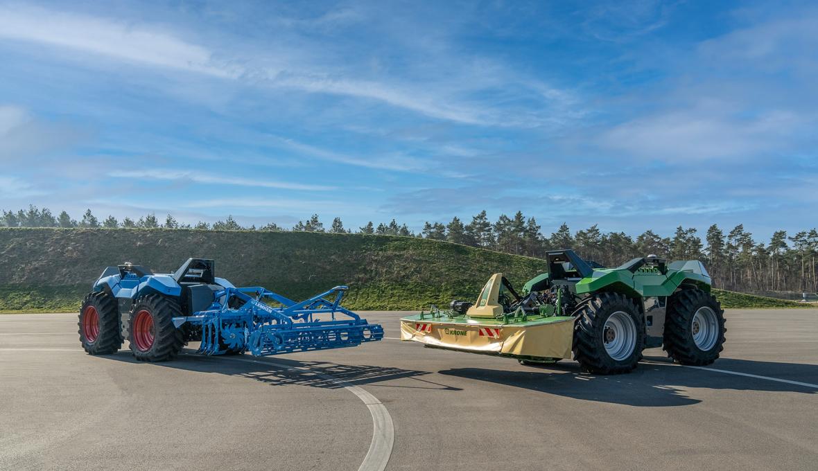 Krone Lemken autonome trekker