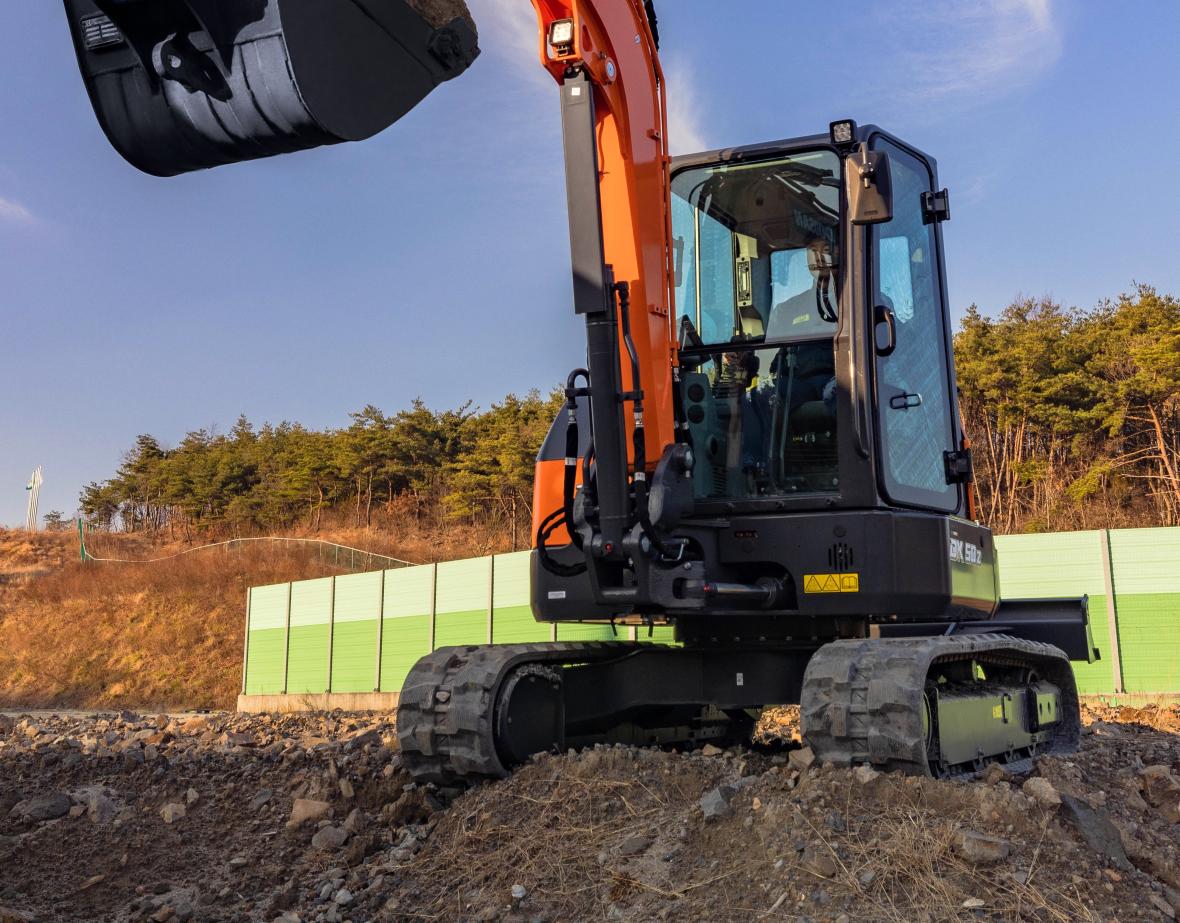 doosan DX 50z-7 minigraafmachine 