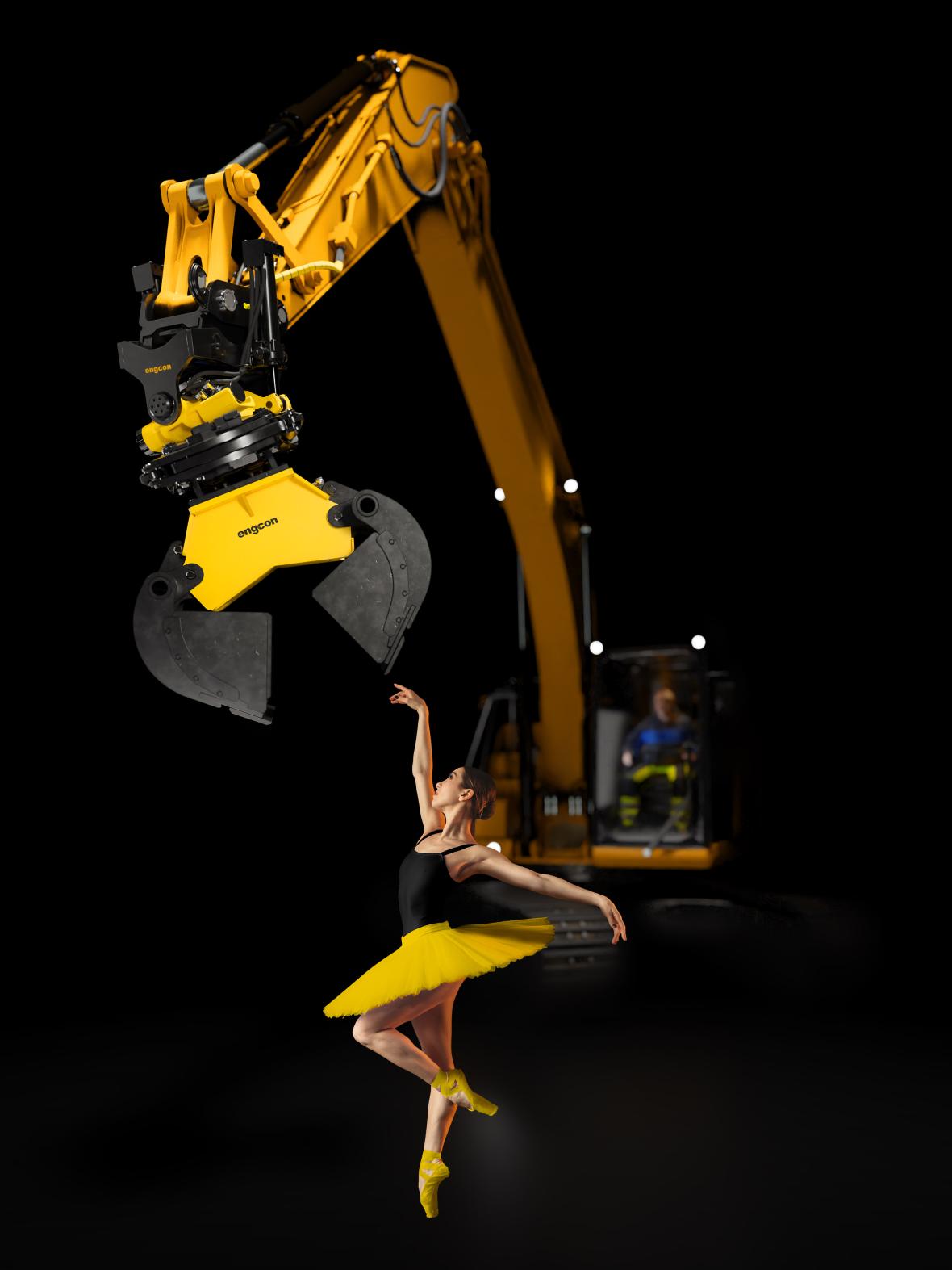 Engcon gen 3 draaikantel