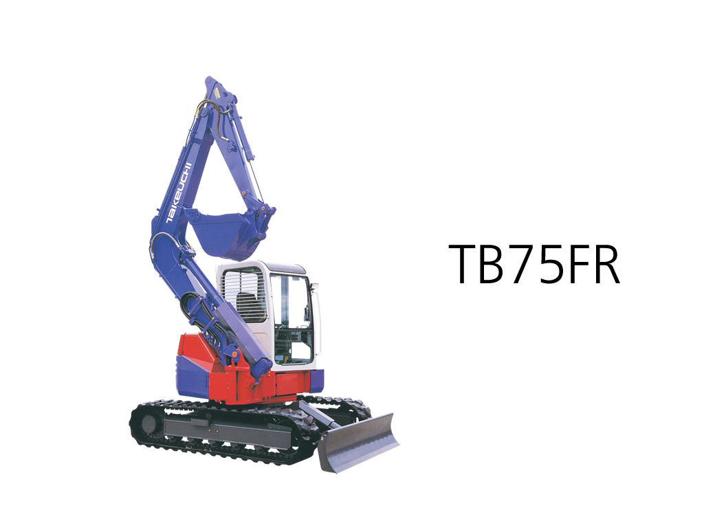 Takeuchi TB75 FR oldtimer 