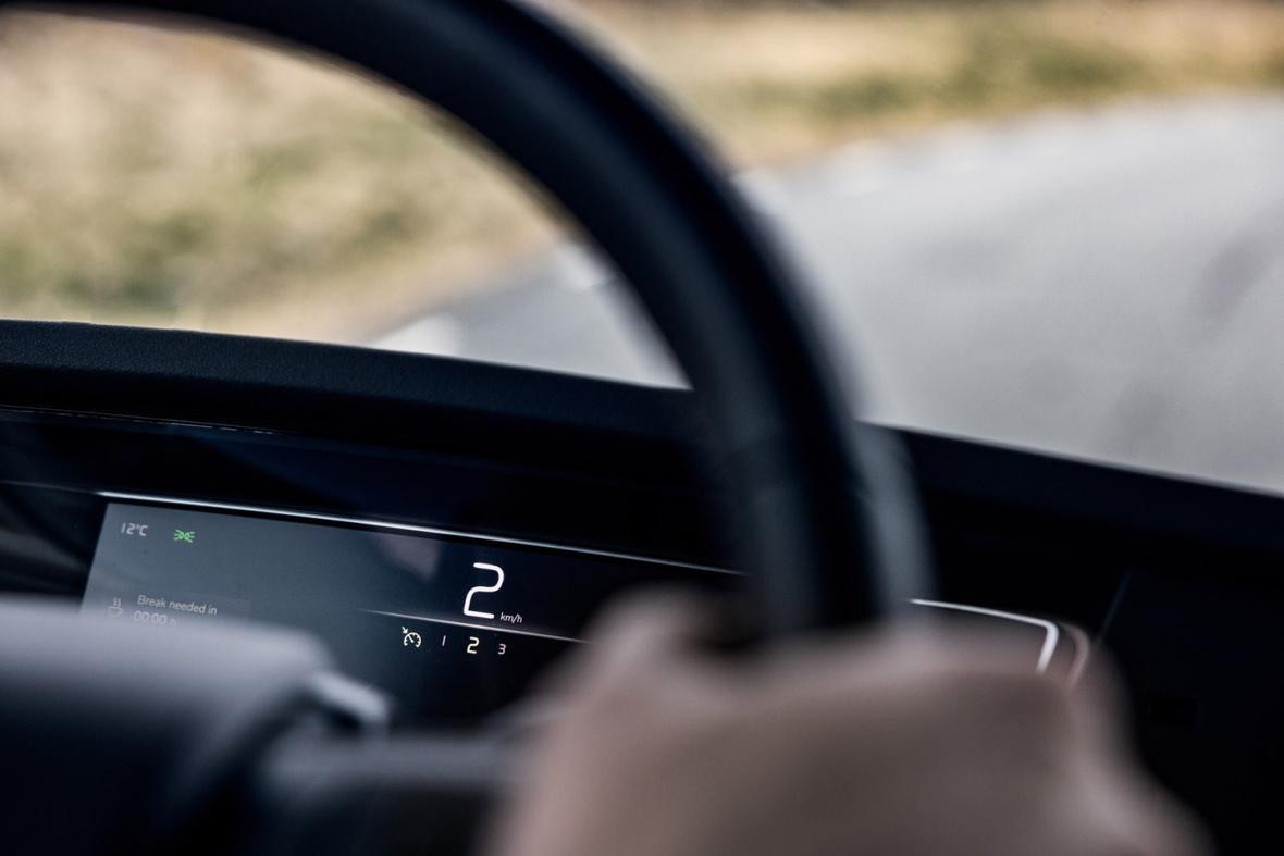 volvo FH16 bouwtruck met kruipversnelling dashboard