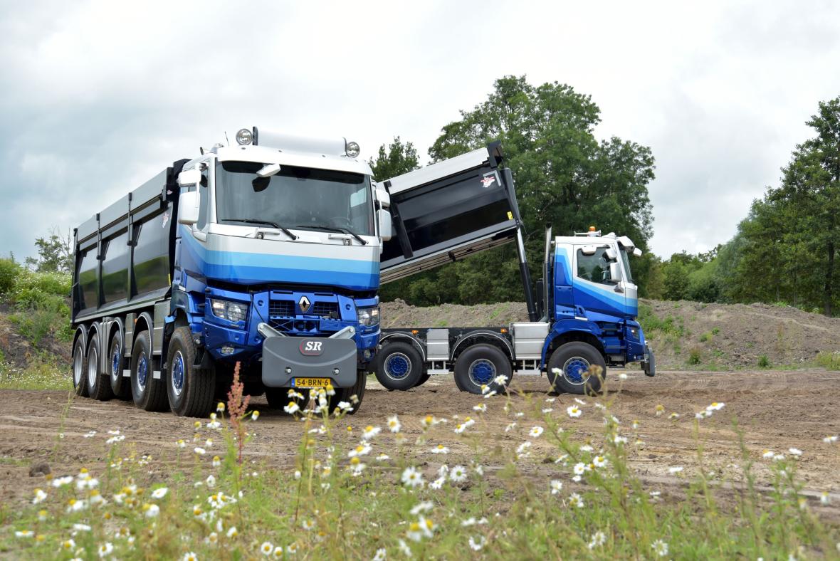 Renault K480 vrachtwagen.