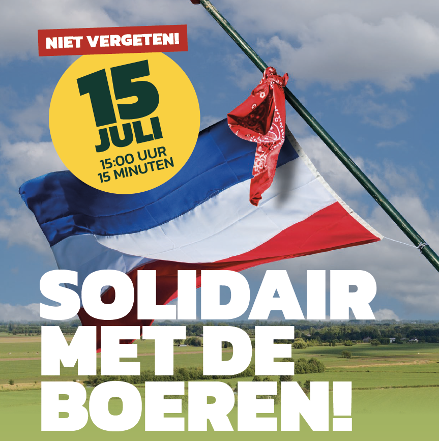Solidair met de boeren