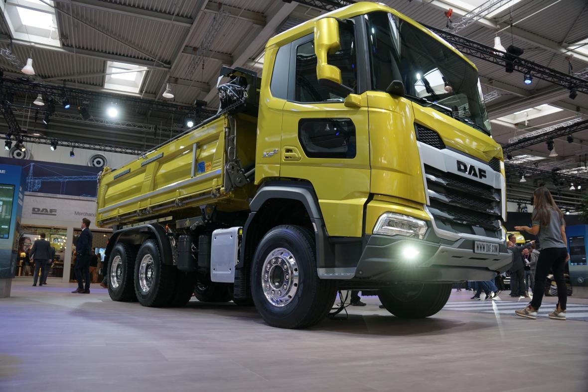 DAF bouwtruck op IAA