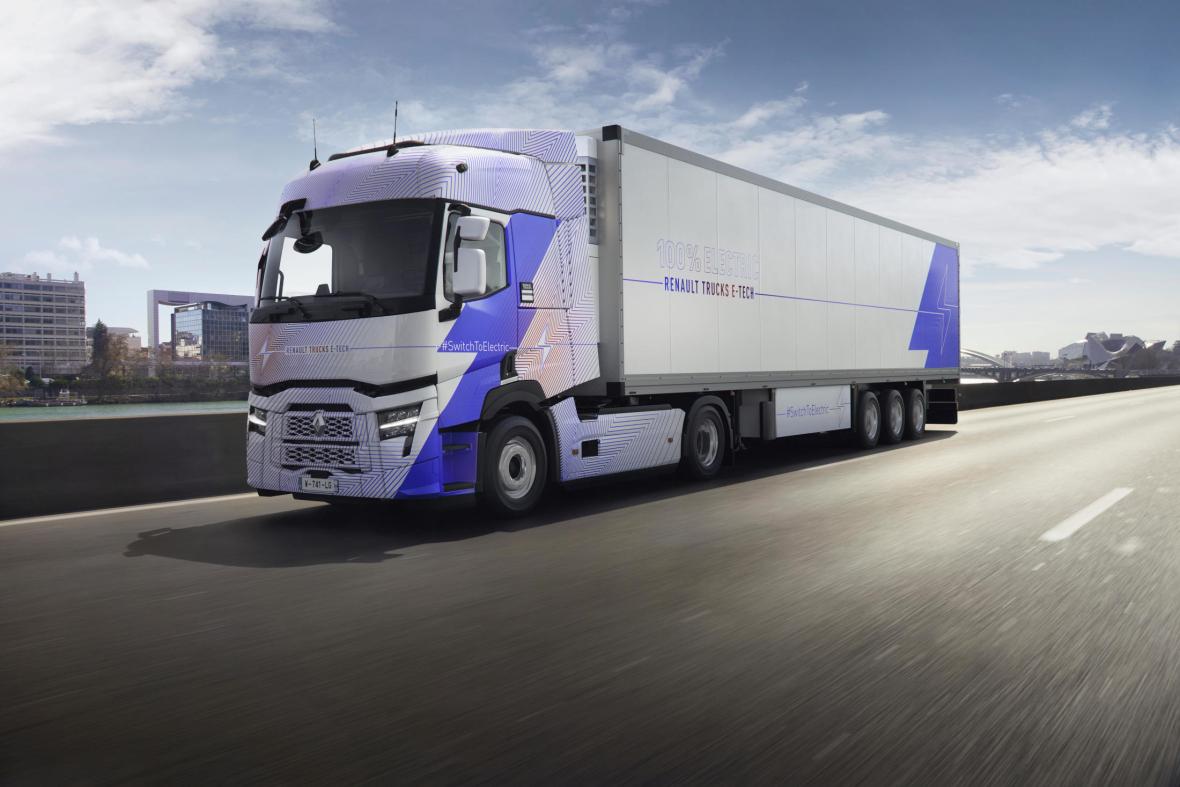renault elektrische E-tech T truck