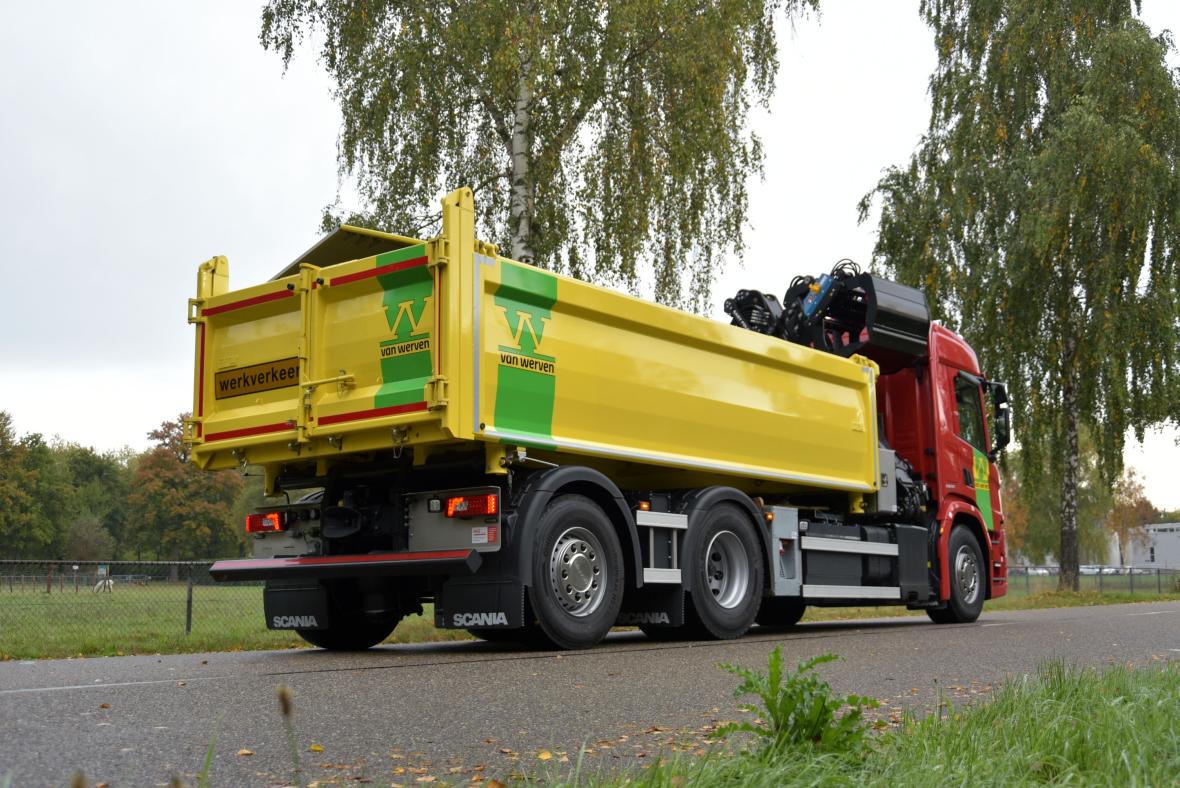 scania hybrid wide spread met e pto