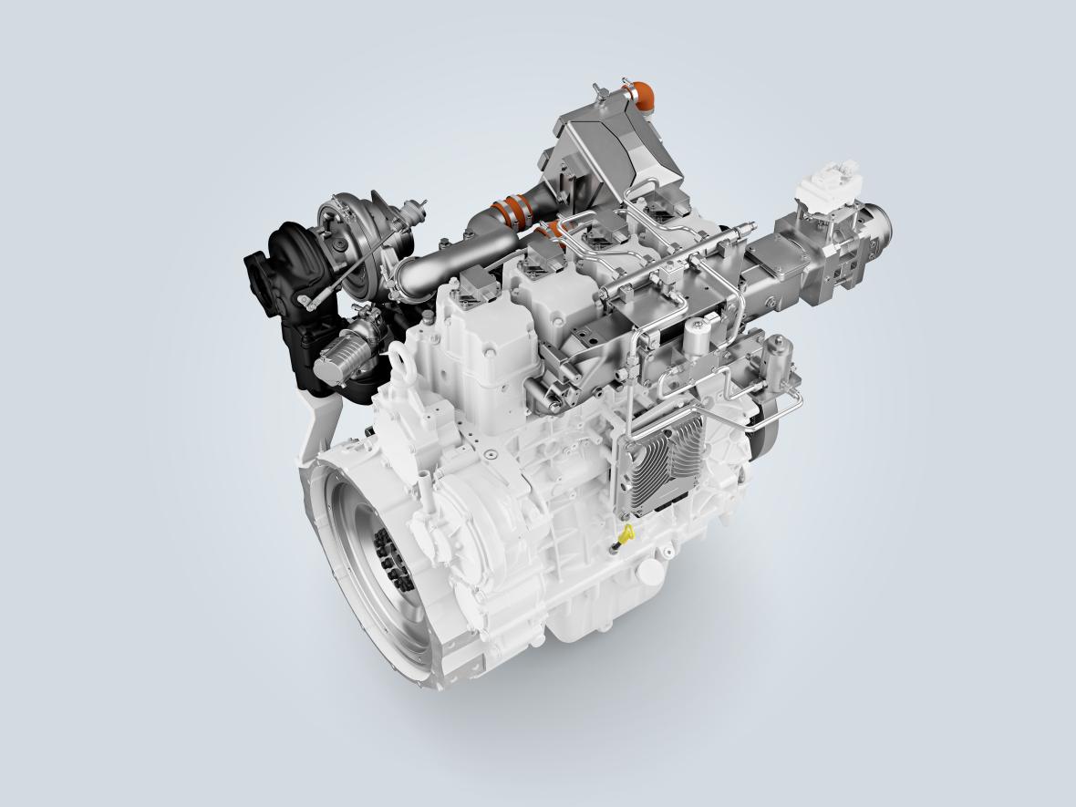 Liebherr waterstofmotor 