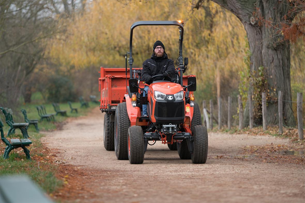 kubota elektrische trekker 