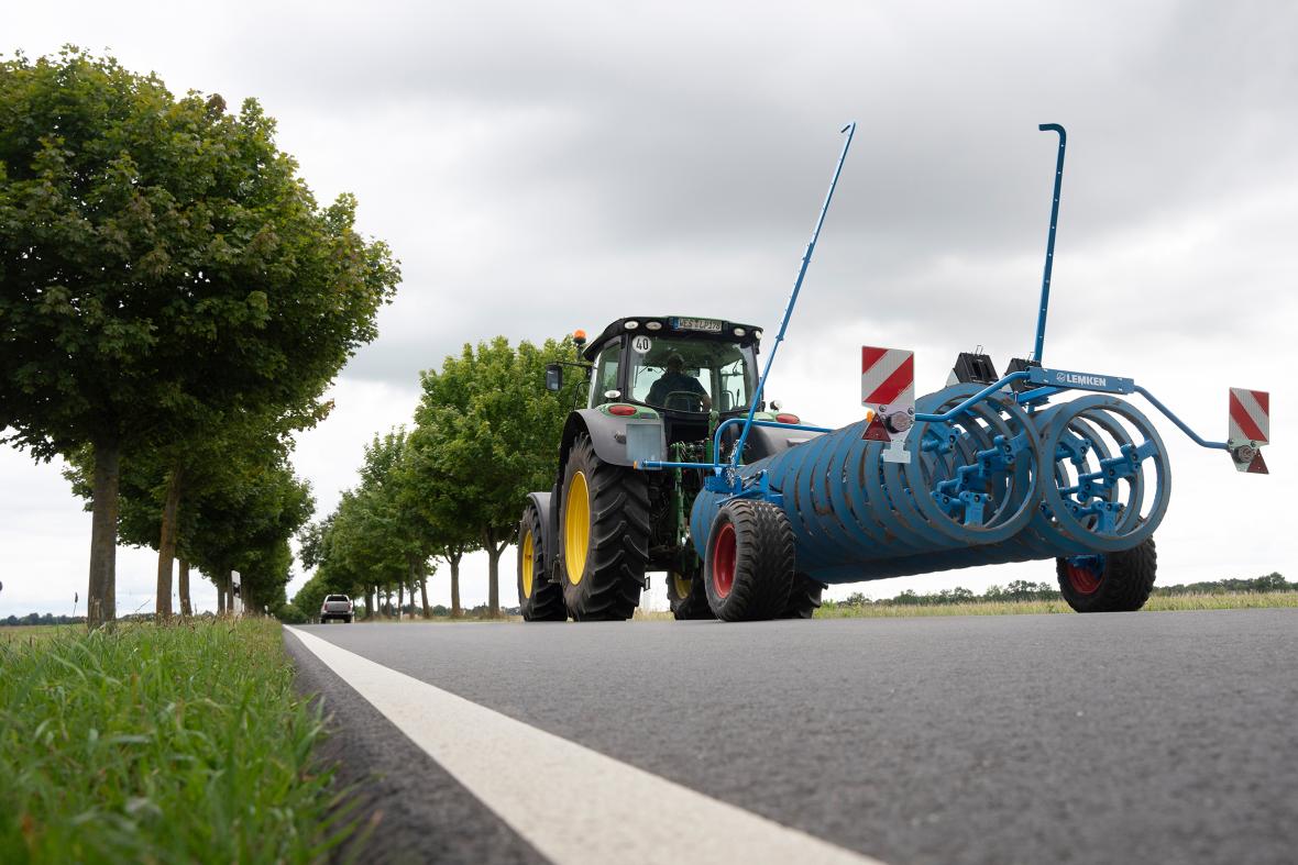 Lemken vorenpakker transportframe