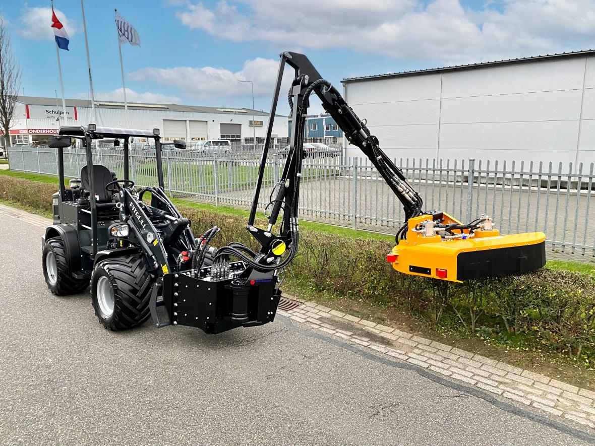 mc connel maaiarm voor compacte wiellader