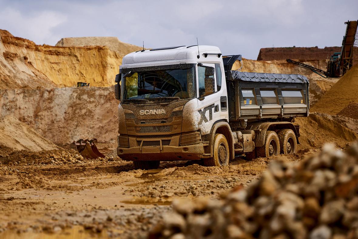 scania Xt bouwtruck