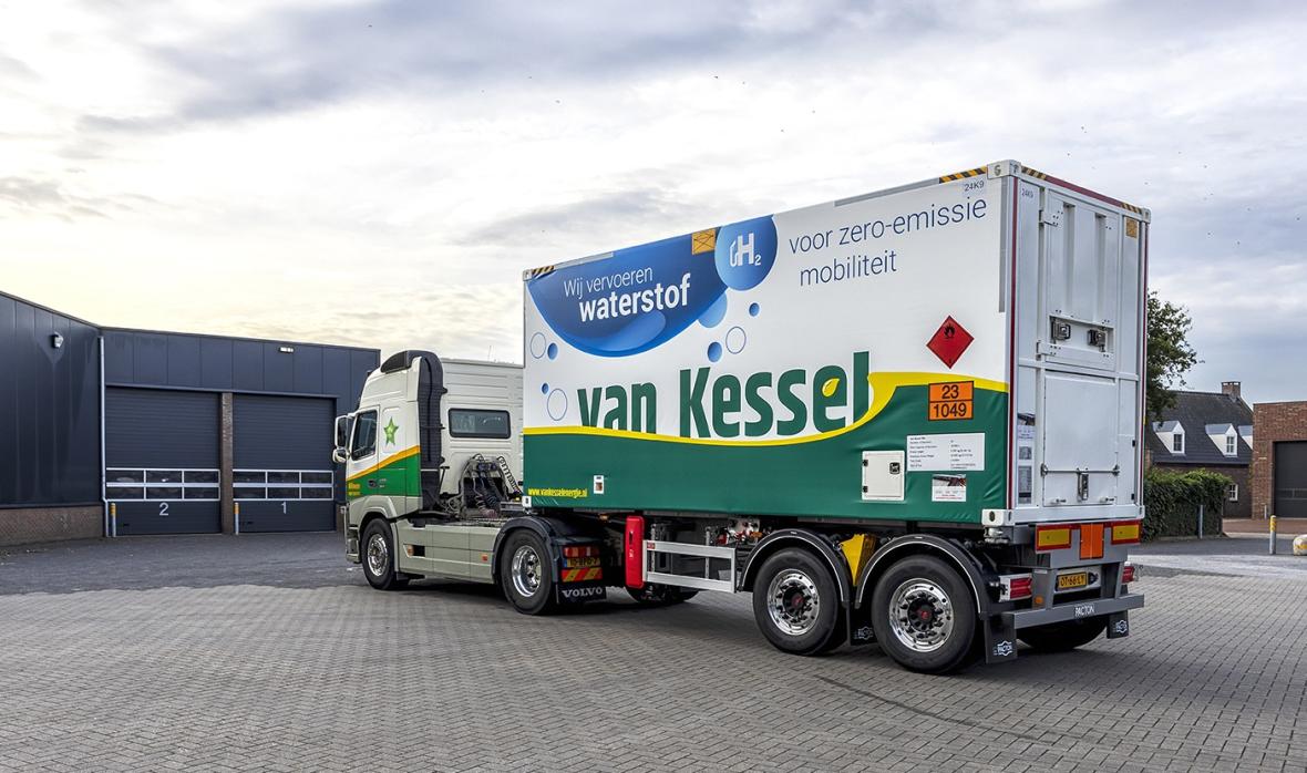van kessel waterstoftransport