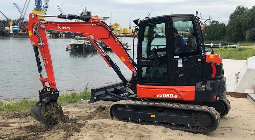 kubota minigraafmachine