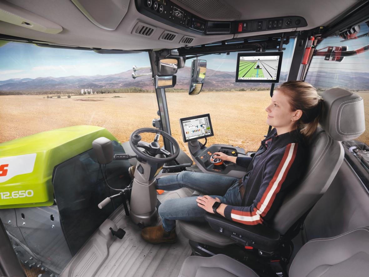 claas xerion 12 seie cab