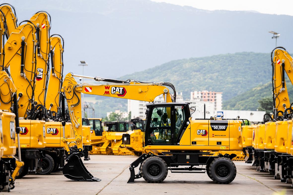 cat grenoble mobiele graafmachines