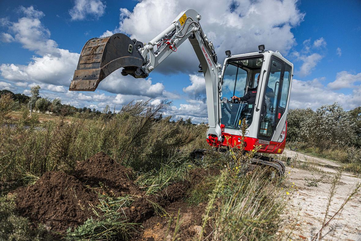 takeuchi TB320 minigraafmachine 