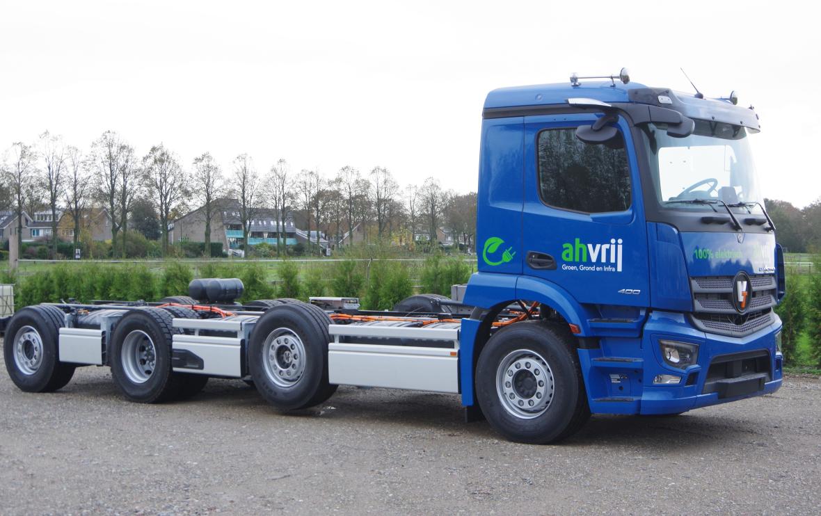 elektrische truck Veldhuizen 8x2