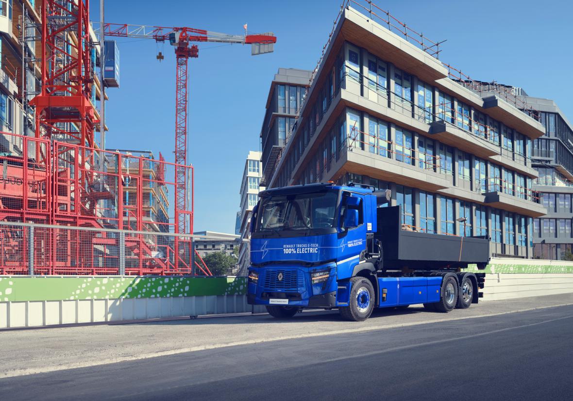 renault E Tech elektrische truck