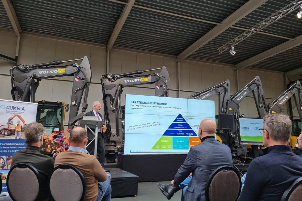 Volvo, smt, 2023, jaarcongres Schoon en Emissieloos Bouwen. Ben Mohlmann