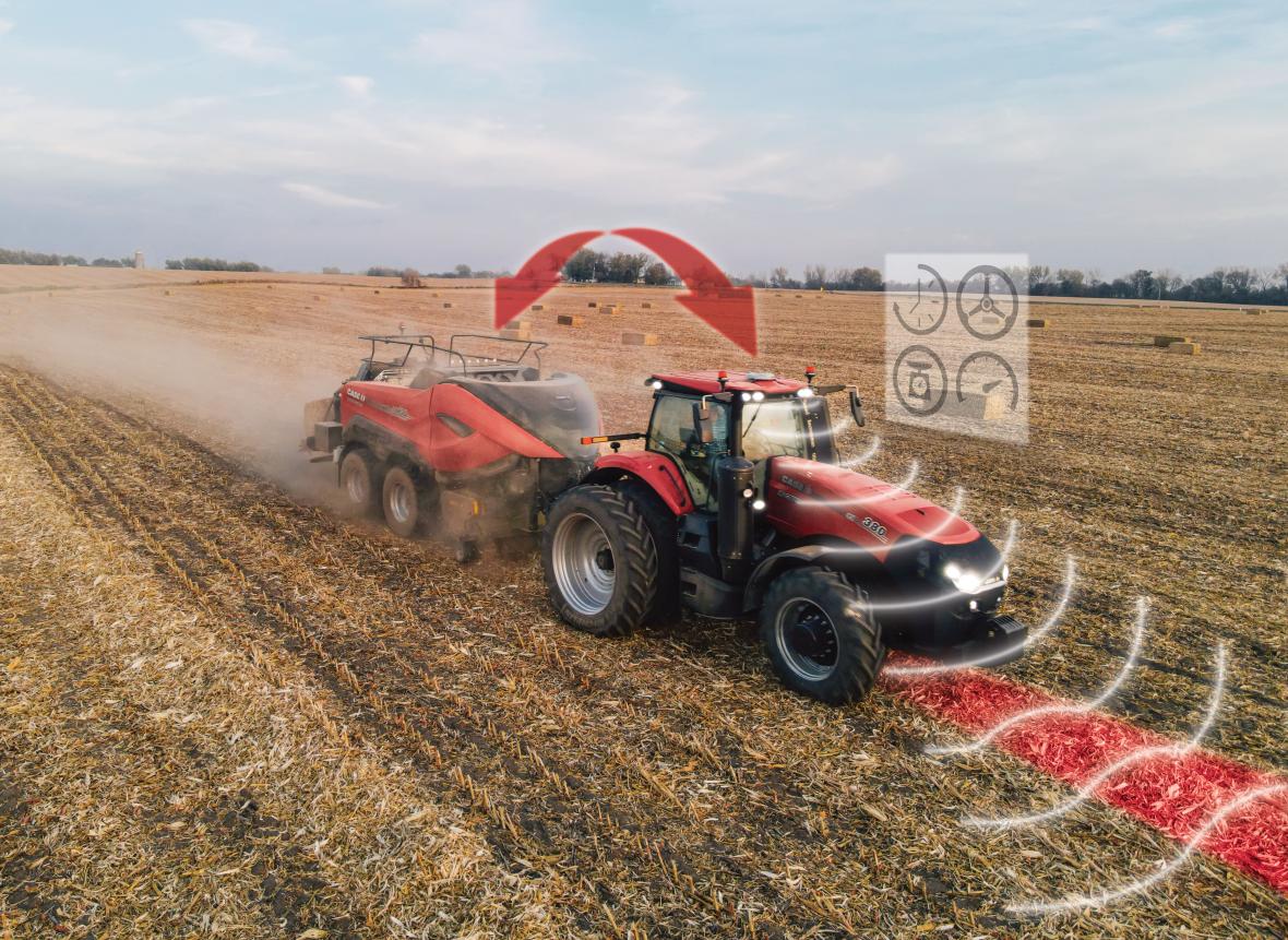 case ih baler automation op grootpakpers 