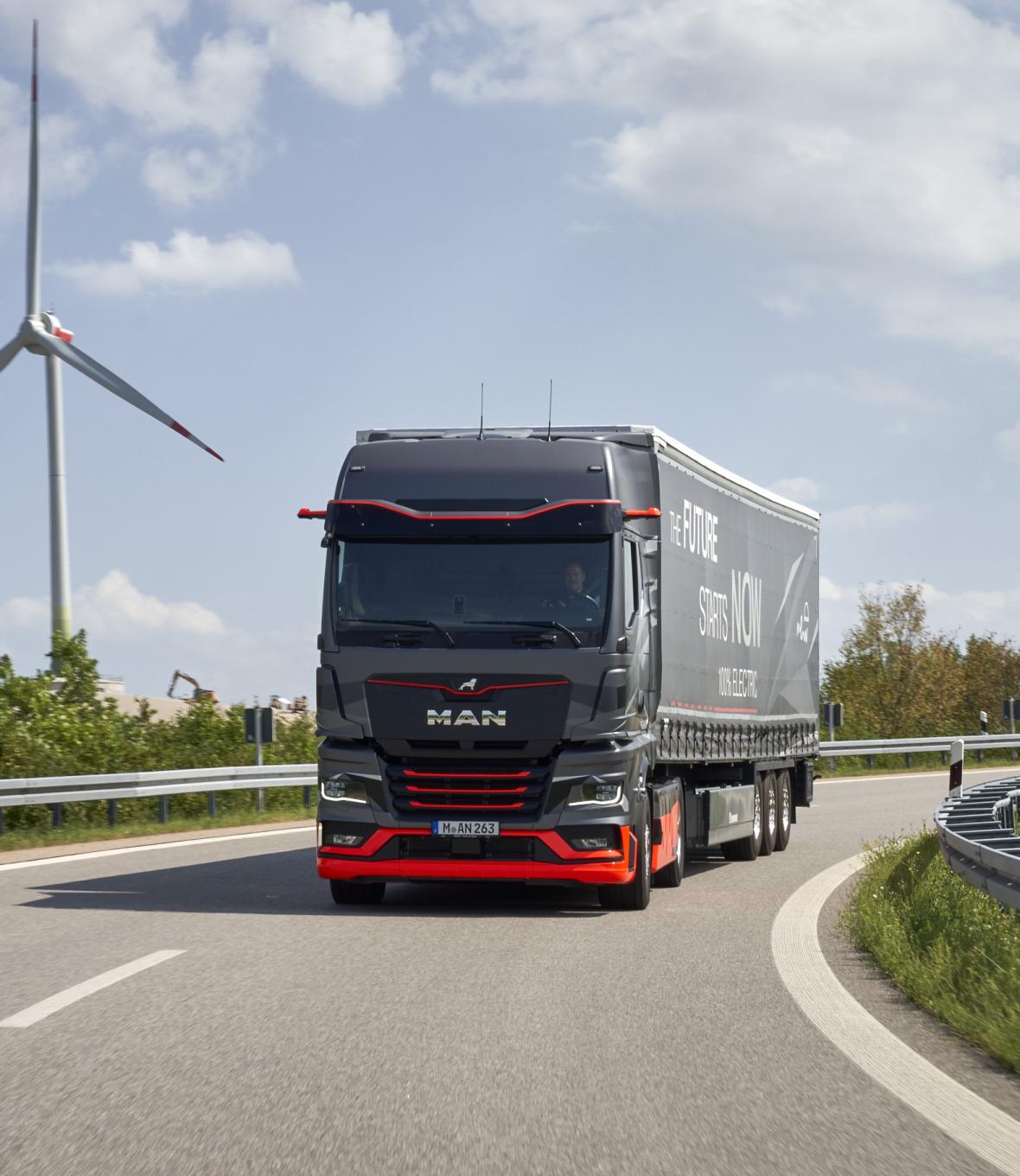 MAN, elektrische truck